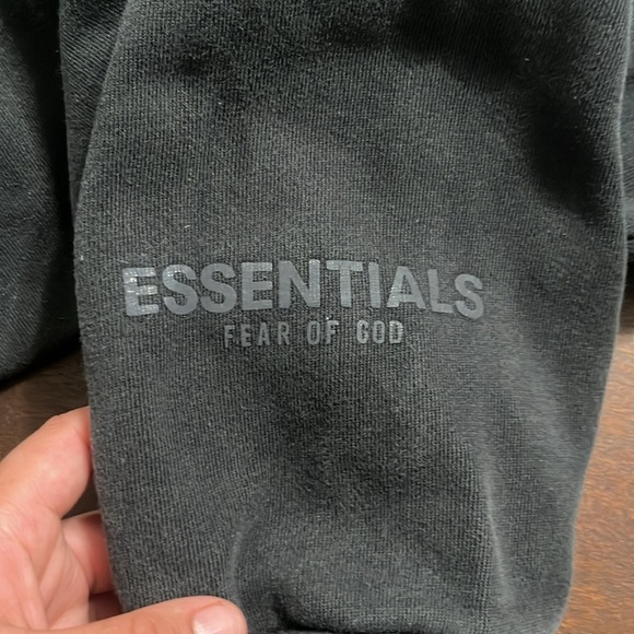 Essentials Black Crewneck Sweater - Picture 10 of 10